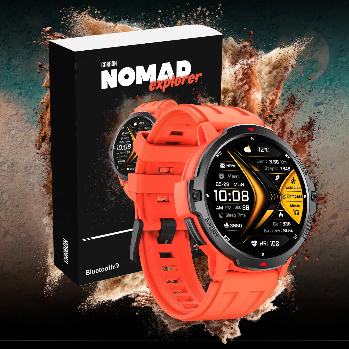 Smartwatch Carbon Nomad Explorer